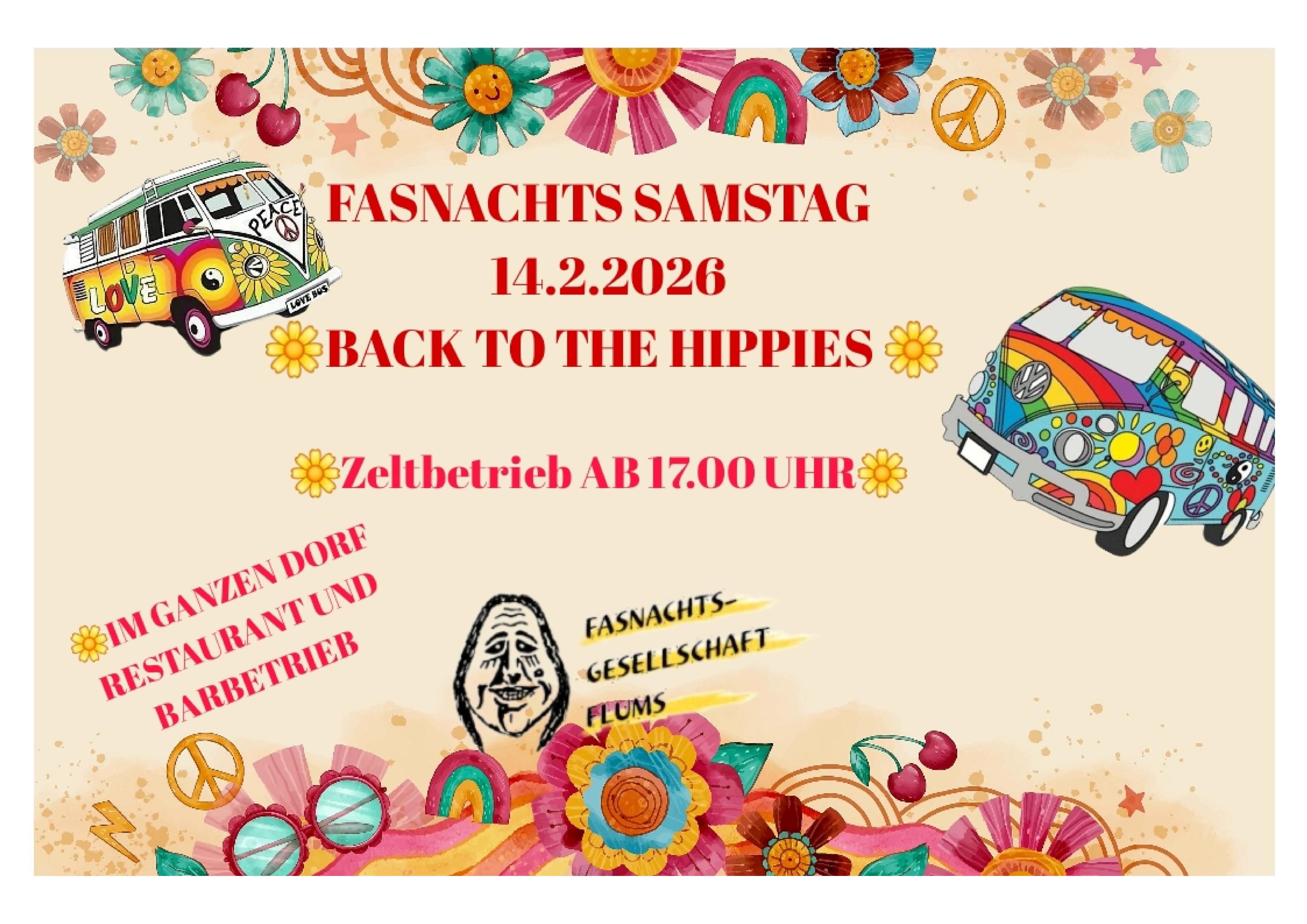 Flyer Fasnachtssamstag